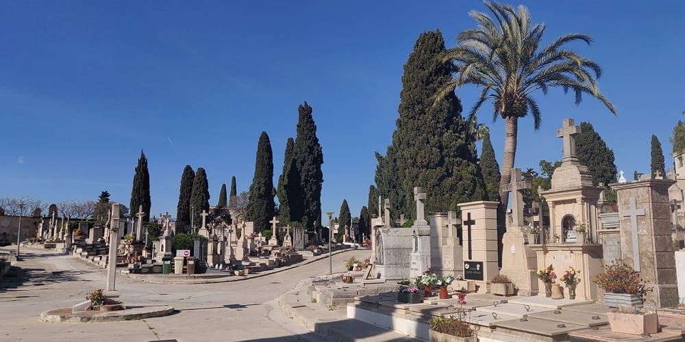 Kirkegården i Palma - sightseeing i Palma - rejstilmallorca.dk - din Mallorcaguide