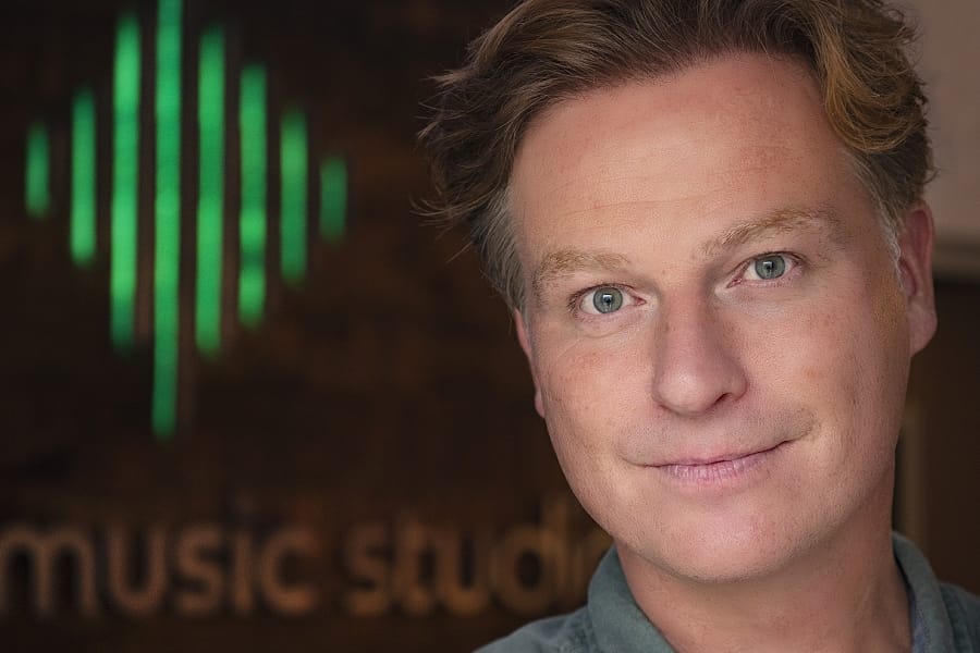 Fredrik Thomander - ejer og skaber af Palma Music Studios - foto af Thomas Engström -